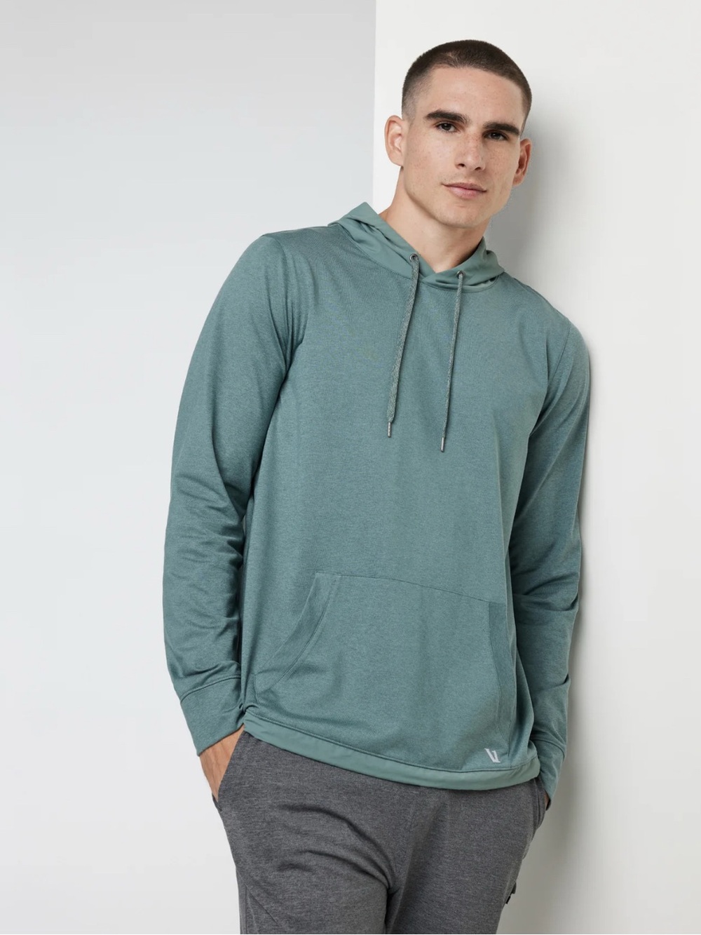 Vuori Sunday element hoodie - Kashmir heather
